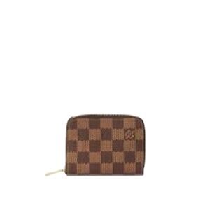 Louis Vuitton Zippy Coin Purse in Damier Ebene Coated Canvas